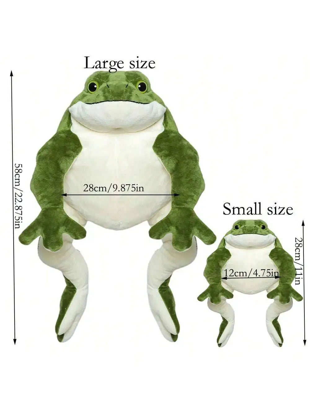 Giant Frog Plush
